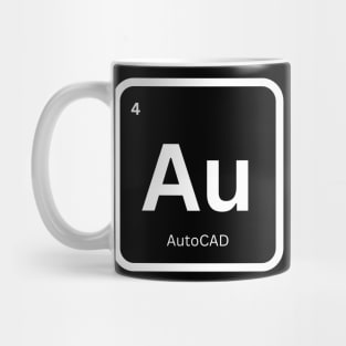 AutoCAD - Periodic Table Mug